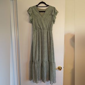 BTFBM Women Summer Bohemian Floral Dress